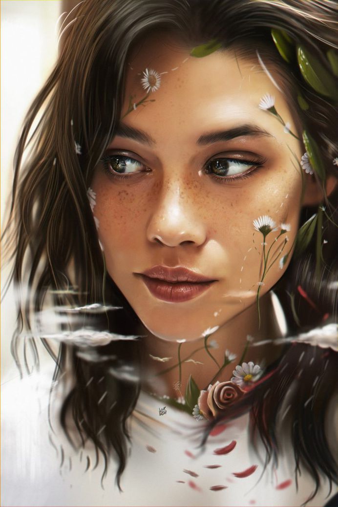 Portrait of Astrid Berges Frisbey /D.dream by vurdeM