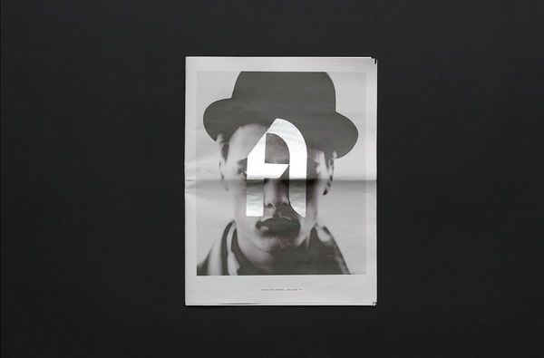 Andreas Kleiberg — Promotional newspaper magazine (28 pages) with silver sprayed mark on the cover. Design by Sans Colour. #mark #28 #pages #silver #promotional #design #newspaper #sans #cover #kleiberg #sprayed #colour #andreas #magazine