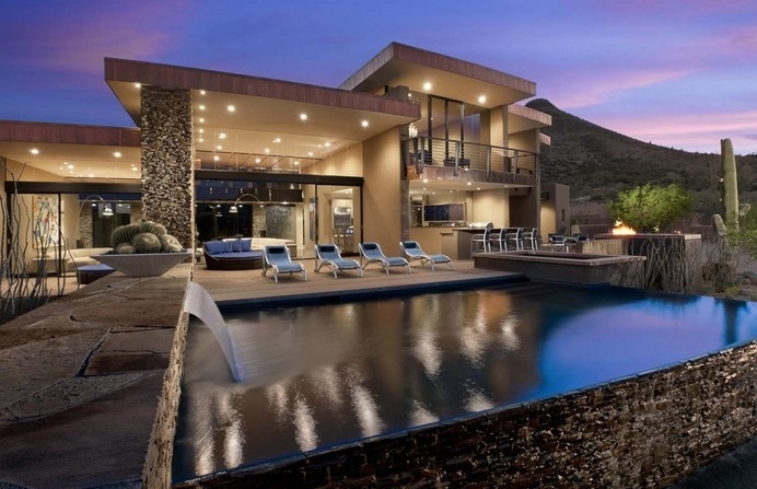 Dream Home Award Winning Modern Luxury Home in Arizona: The Sefcovic Residence #modern #lifestyle #dream #home #building #architecture #luxury