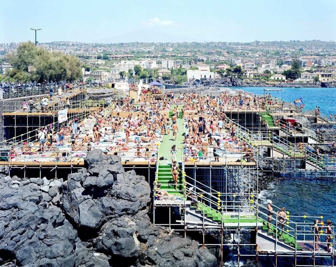 Italian Beach Scenes by Massimo Vitali