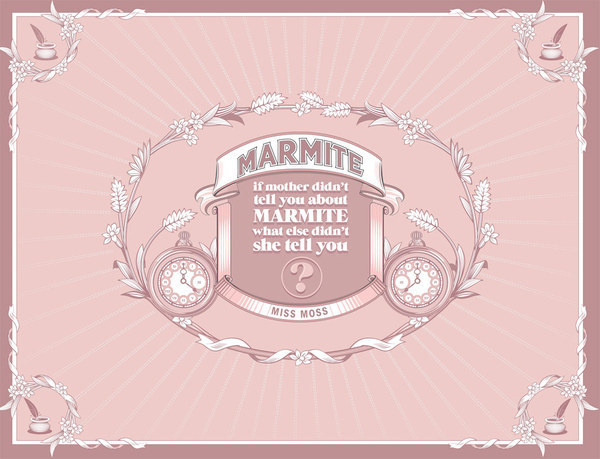 Marmite Blogger Drop on Behance #type #illustration #marmite #typography