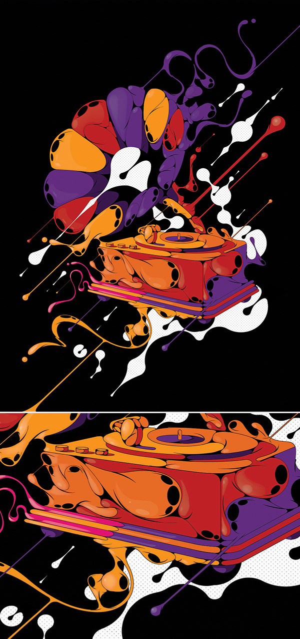 Personal Work 2013 on Behance #music