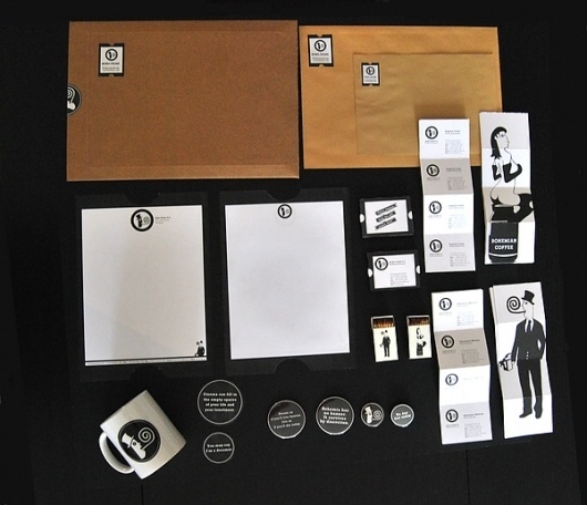 Boho Films Distribution Company on the Behance Network #corporate #identity #bohemian