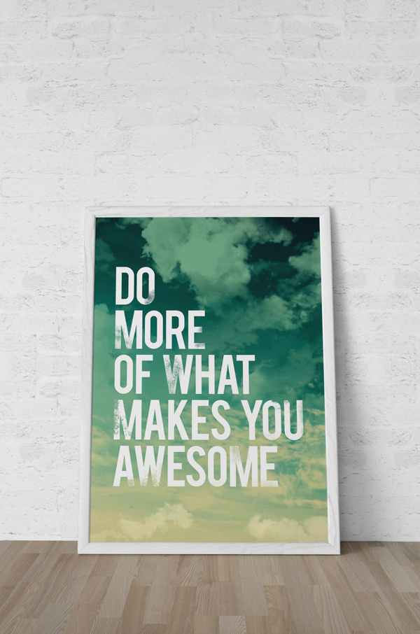 Mission: One Week of Awesomeness #quote #awesome #typography