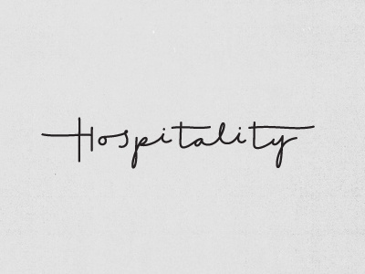 Hc_hospitality #lettering #typography