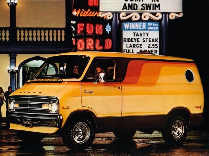 classic dodge vans