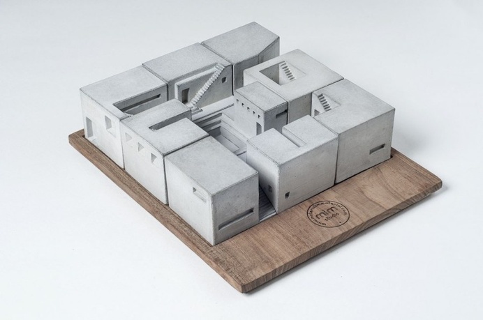 Miniature Concrete Buildings