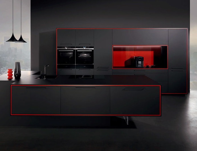 80 Black Kitchen Creative Designs - #design #kitchen #black #furniture #decor #interior #home