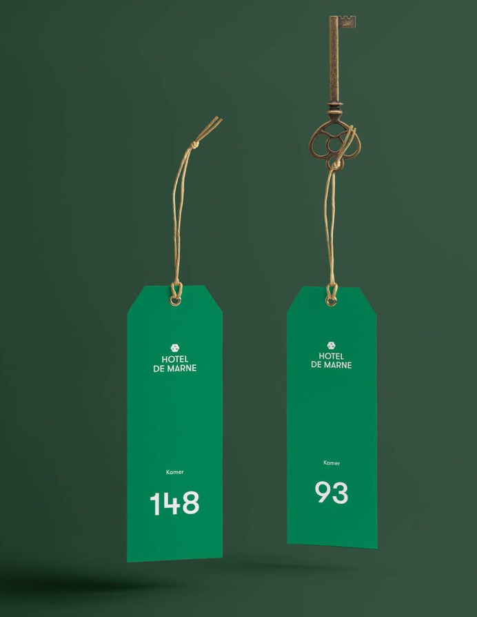 HOTEL DE MARNE room key