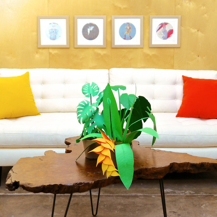 Paper Plants #heart #plants #we #art #paper