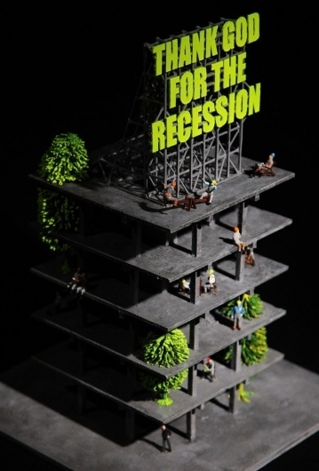 Dimitris Polychroniadis | EMPTY KINGDOM You are Here, We are Everywhere #sculpture #billboard #pop #diorama #religion #contruction #humor