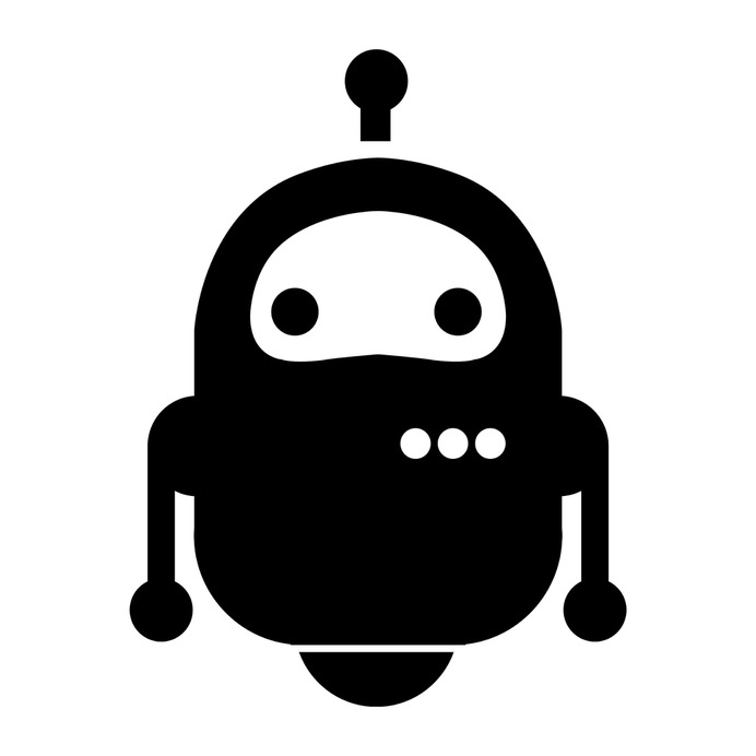 See more icon inspiration related to robot, logo, symbol, logotype, symbols, robo.to and logotypes on Flaticon.