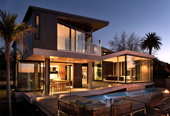 Contemporary Concrete House in Herne Bay - #architecture, #house, #home, #decor, #interior, #homedecor