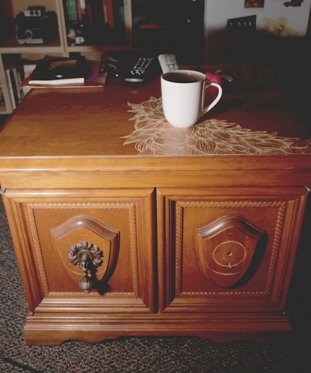 John Choura Jr. #coffee #wood #carving #table