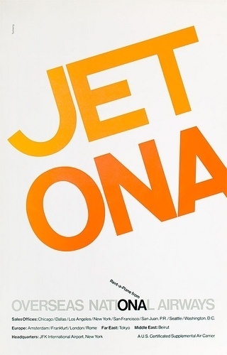 Overseas National Airways Jet ONA | Flickr - Photo Sharing! #tscherny #george