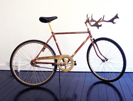 designboom weblog, design related news, reviews and previews #deer #bicycle