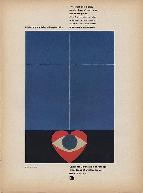 CCA ad: illustrated by John Massey #design #graphic #poster