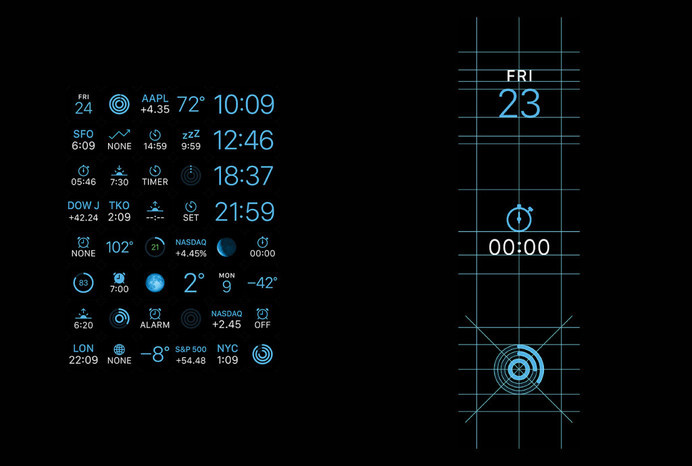 Apple Watch GUI Design