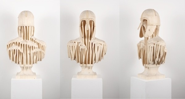 CJWHO ™ (Hand Carved Wood Sculptures by Morgan Herrin ...) #sculpture #herrin #crafts #design #wood #portrait #art #morgan