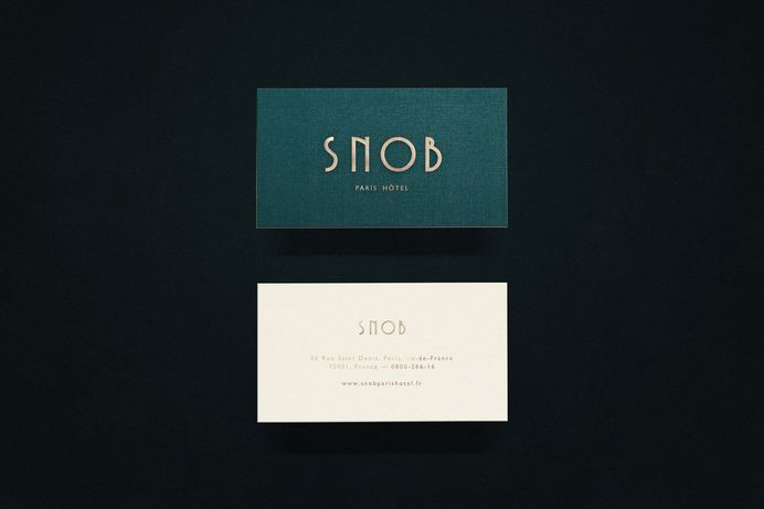 Snob Hôtel on Behance