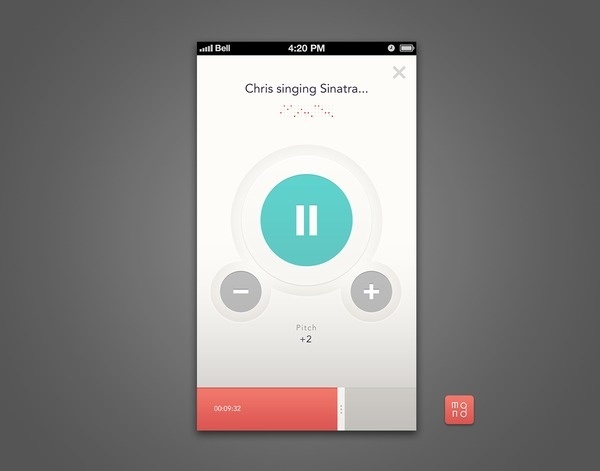 Monorecorder_pitch_play #record #gui