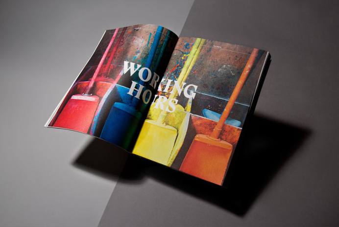 Bibliotheque - The Hour #print #publication #layout