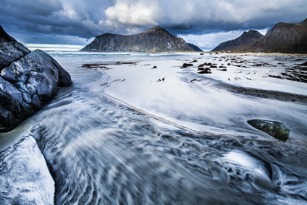 Skagenstrand, Lofoten. #ocean