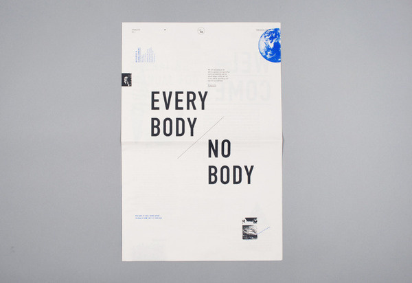 EVERYBODY / NOBODY Full Time/Part Time Design Studio #design #graphic