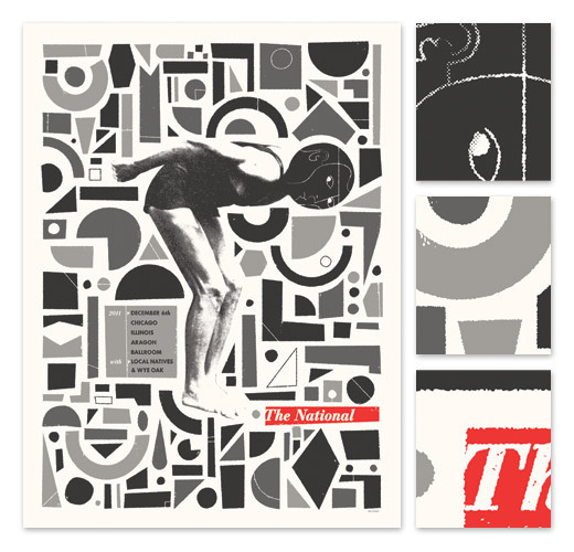 The National #white #gig #design #black #the #league #poster #and #delicious #national