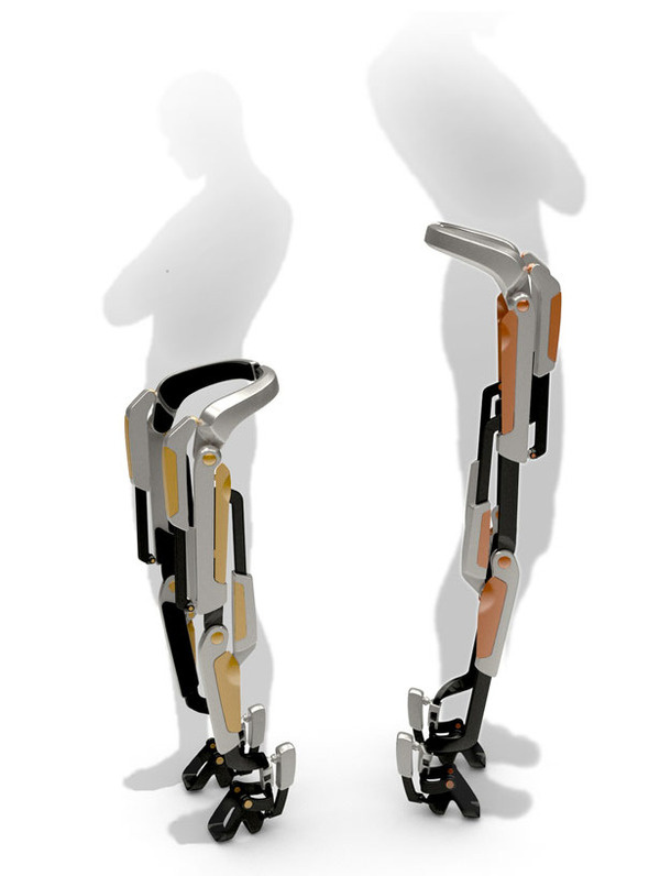7Miles Robotic Ortheses #tech #amazing #modern #innovation #design #futuristic #gadget #ideas #craft #illustration #industrial #concept #art #cool