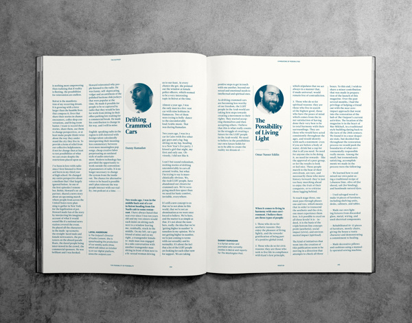 Editorial Page Layout