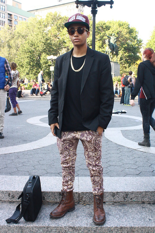 Submitted by: Christian H (CCaicosheart)Photographed by CCaicosheart.tumblr.com#Blackfashion OnÂ FacebookTwitterÂ @BlackFashionbyj