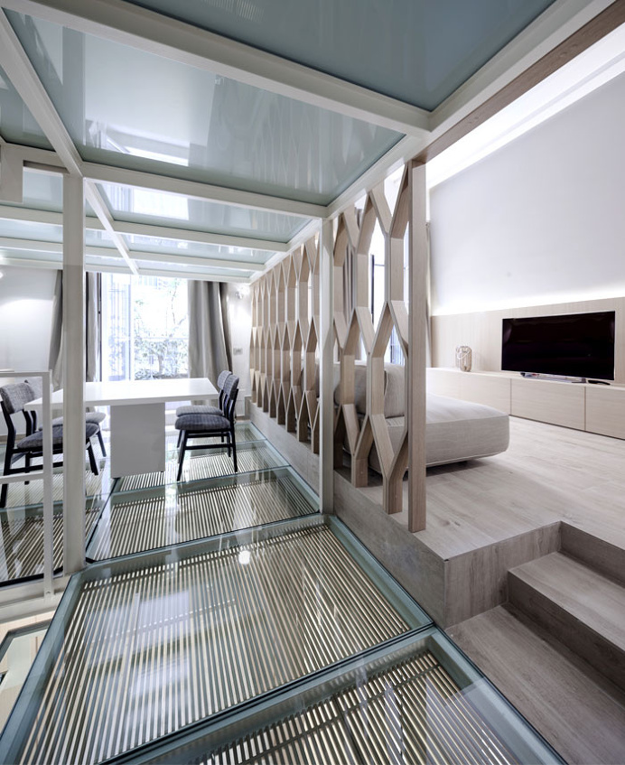 Three Level Apartment in Milan by Archiplan Studio - InteriorZine