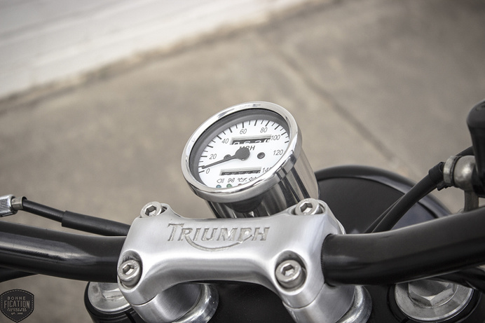 Justin Rentzel's 2005 Custom Triumph Bonneville SE | On Bonnefication # Triumph # Bonneville
