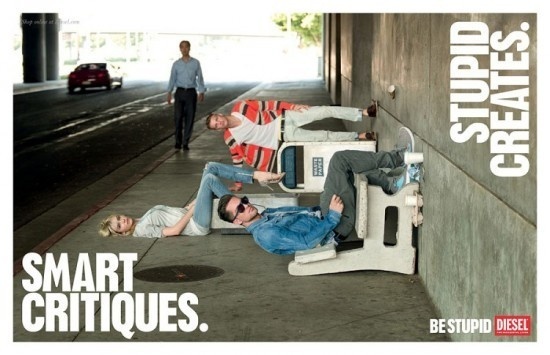 Be Stupid by Diesel | Fubiz™ #ad