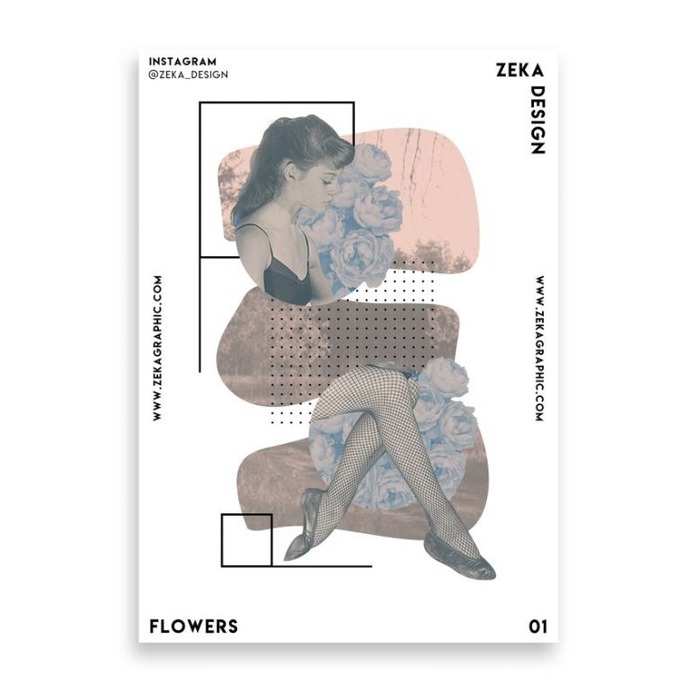 Flowers Poster Design Collection