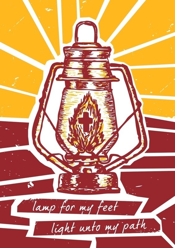 Graphic Design - St. Joseph's Camera #lamp #lantern #cross #path #bible #christ