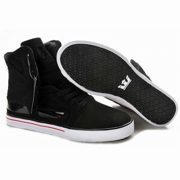 supra skytop 2 skateboard sneakers black high tops mens #shoes