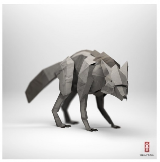 The Paper Fox on the Behance Network #jeremy #kool