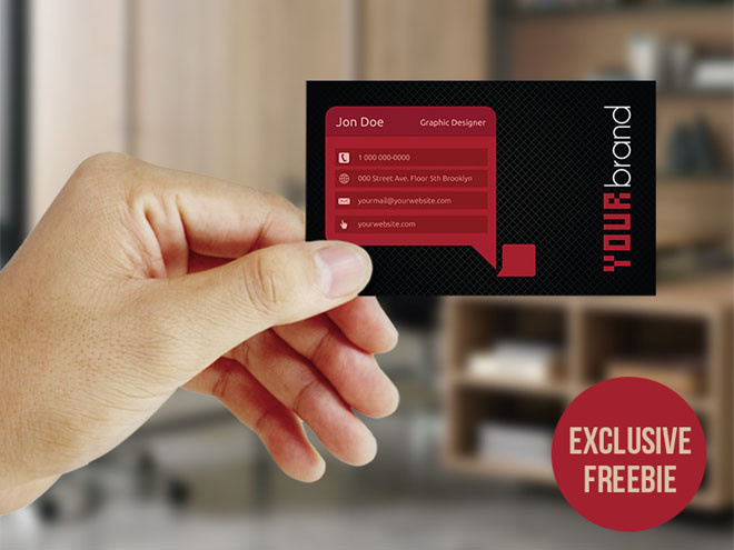 Free Modern and Minimalist Business Card Template