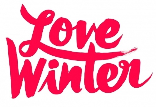 Friends of Type #lettering #red #bold #brush