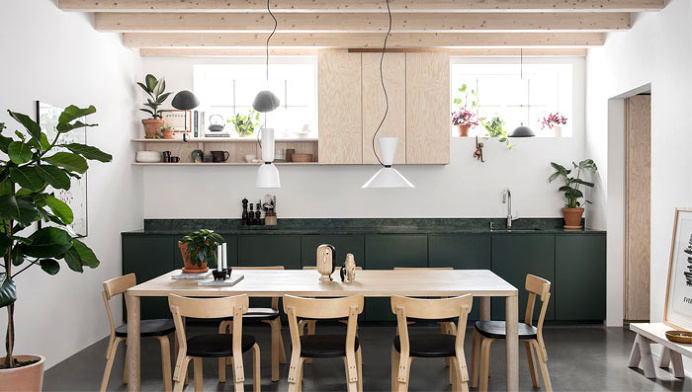Home Located in a Remodeled Workshop