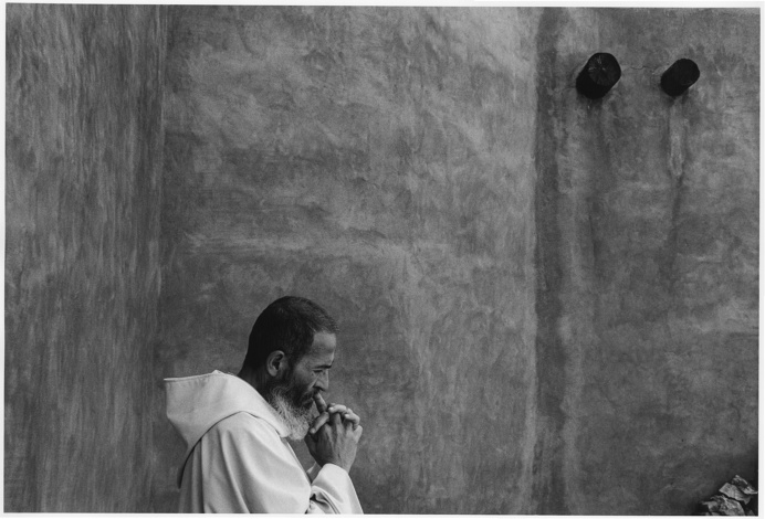 Monk Praying silence