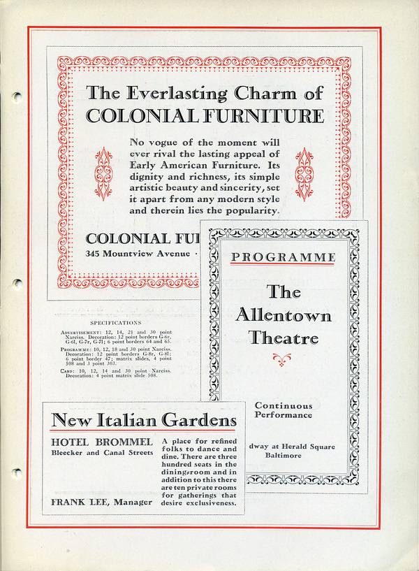 Narciss type specimen #type #specimen #typography
