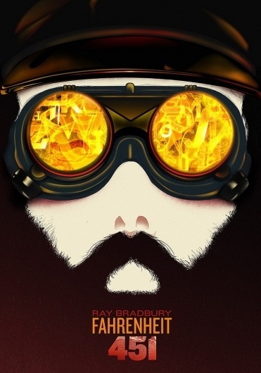 All sizes | Fahrenheit 451 | Flickr - Photo Sharing! #distopia #argola #poster #serie