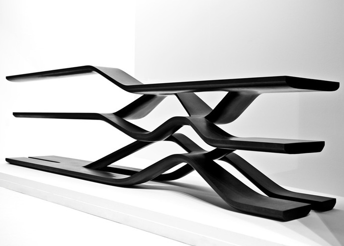 Tela Shelving by Zaha Hadid for CITCO #hadid #zaha