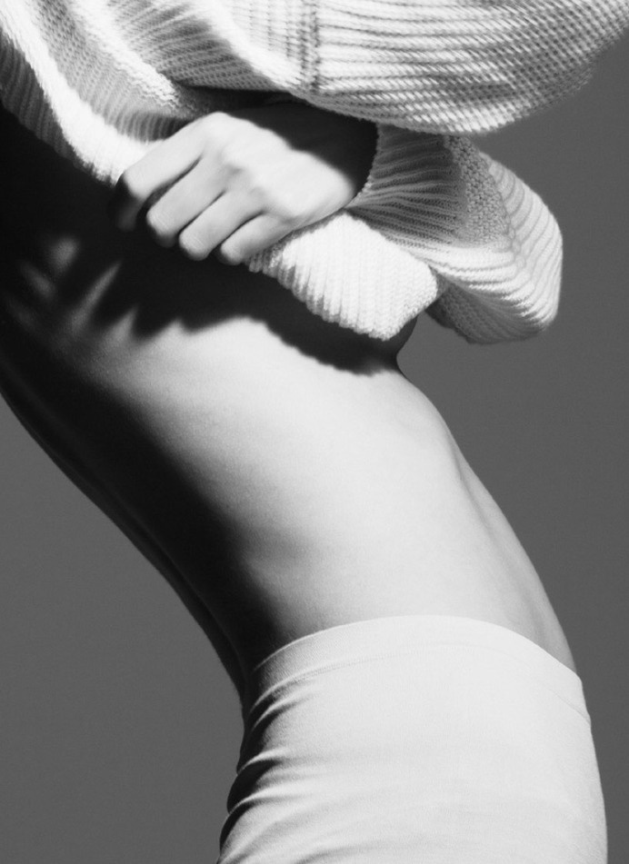 `Flesh It Out' Mathilde Frachon photographed by Rene Vaile for Friend The Magazine #friend #image #photography #fashion #blackandwhite #bw #beauty