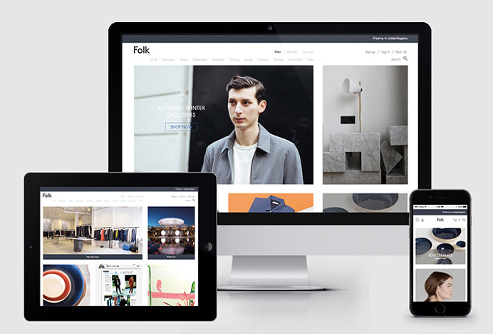 Folk Clothing by IYA Studio #website
