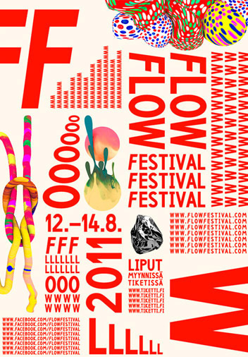 Flow Festival #layout #design #graphic
