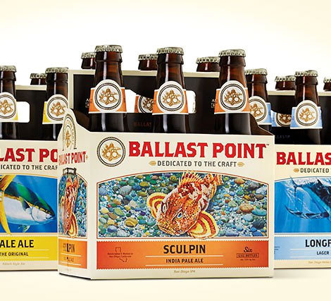 Ballast Point Six Pack #packaging #beer #bottle
